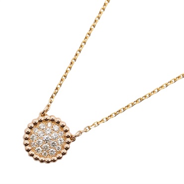 Van Cleef & Arpels Perledia Necklace Diamond 18KPG Pink Rose Gold Used women