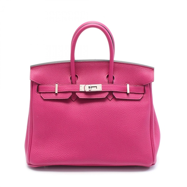 HERMES Birkin 25 Hand bag C Togo leather Rose purple Used SHW