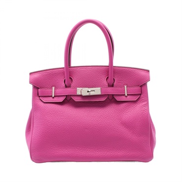 HERMES Birkin 30 Handbag Togo leather Pink Magnolia Used Women SHW C