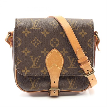 LOUIS VUITTON Cartesier PM Monogram Shoulder Bag M51254 Monogram PVC canvas LV