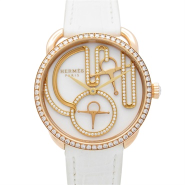 HERMES Arceau Grand Tralala Brides Wrist Watch AR12.671 Auto 18KPG used women