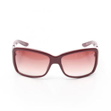 Christian Dior DIOR DAY1 Sunglasses Eyewear Plastic Bordeaux Used Women