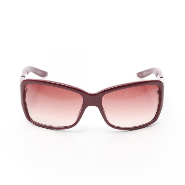 Christian Dior DIOR DAY1 Sunglasses Eyewear Plastic Bordeaux Used Women