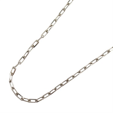 CARTIER Santos de Cartier Necklace 18KWG White Gold Used unisex