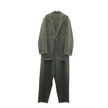 HERMES Suits Jacket Pant Gray Used mens