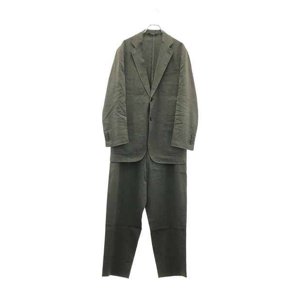 HERMES Suits Jacket Pant Gray Used mens