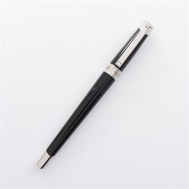 HARRY WINSTON roller Ballpoint pen 613-P-PP-BK palladium Black Silver Used