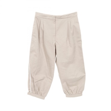 FENDI Pants FR6077 02W cotton Beige Used Women #44