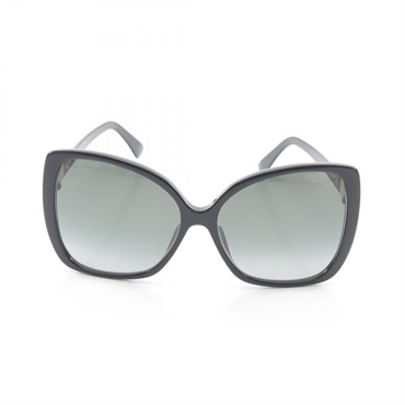 JIMMY CHOO Sunglasses BECK/F/S Plastic  Rhinestone Black Used Women