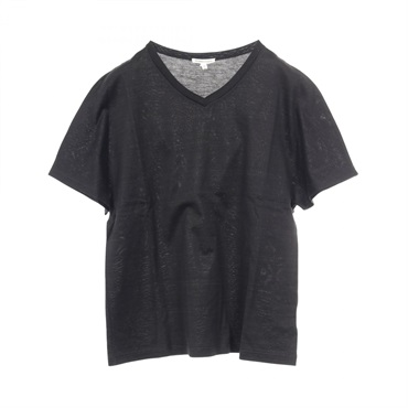 HERMES T-shirt Tops cotton Black Used Women size L