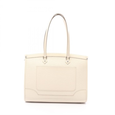 LOUIS VUITTON Madeleine GM Tote Bag M5934J Epi leather Beige Ivoire Used LV