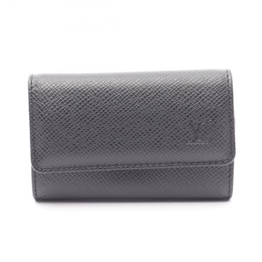 LOUIS VUITTON Multicles 6 key holder case M30532 Taiga leather Ardoise Used mens