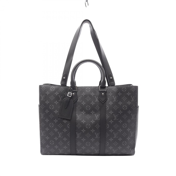 LOUIS VUITTON Sac Plat 24H Shoulder Tote Bag M46451 Monogram eclipse canvas used