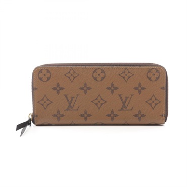 LOUIS VUITTON Portefeuille Clemence long wallet M82336 Monogram Reverse Used