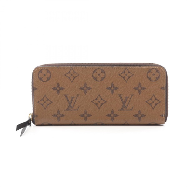 LOUIS VUITTON Portefeuille Clemence long wallet M82336 Monogram Reverse Used