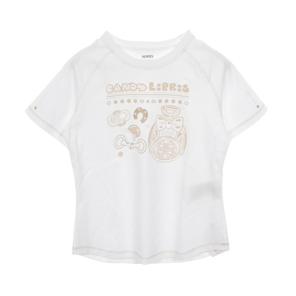 【新品未使用】HERMES Tシャツ　キャンディリブリス　エルメス　白　36 Item detail