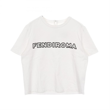 FENDI × MARC JACOBS T-shirt FS7950 AXBH cotton White Size M Used Women