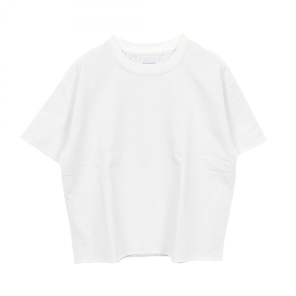 BOTTEGA VENETA Double Layer T-shirt cotton White Size S Used Women BV