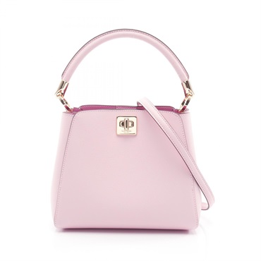 Kate Spade Phoebe Top Handle Satchel crossbody Handbag KF553 leather Pink Used