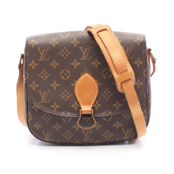 LOUIS VUITTON Saint Cloud GM Shoulder Bag M51242 Monogram canvas leather Used LV