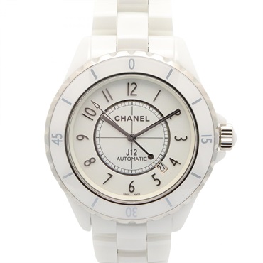 CHANEL J12 Wrist Watch H2981 Automatic winding ceramic Used mens Coco CC