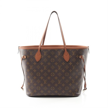 LOUIS VUITTON Neverfull Inside Out MM Monogram Tote Bag M12061 canvas Used Women
