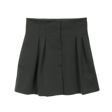 FENDI short culotte Pants #40 polyester Gray Used Women