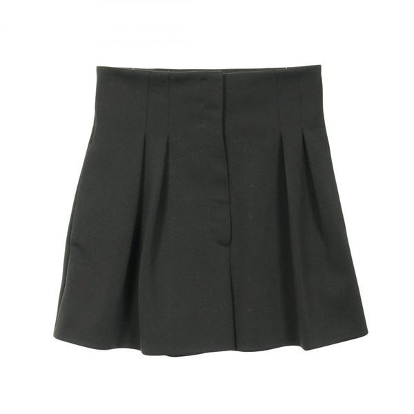 FENDI short culotte Pants #40 polyester Gray Used Women