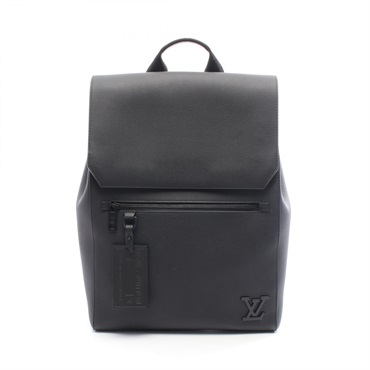 LOUIS VUITTON Fastline Backpack Rucksack M21367 LV Aerogram leather Noir used