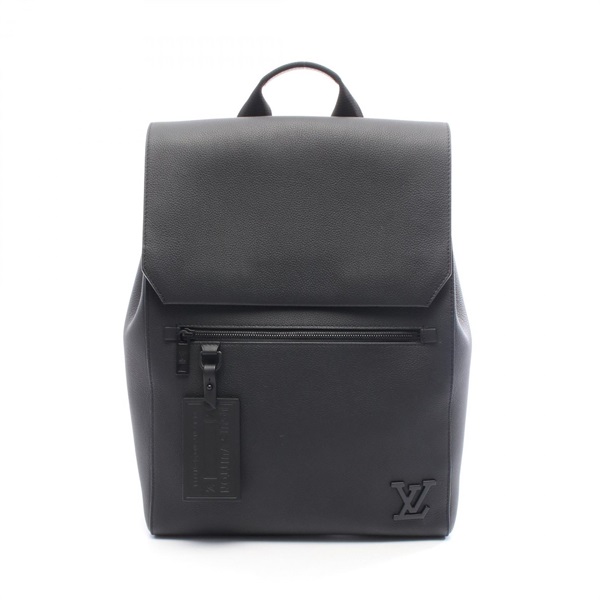 LOUIS VUITTON Fastline Backpack Rucksack M21367 LV Aerogram leather Noir used