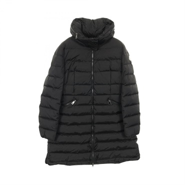 MONCLER FLAMMETTE Down Jacket Nylon Black #5 Used Women