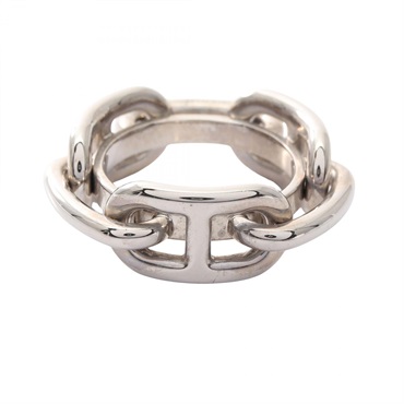 HERMES Chaine d'Ancre Scarf ring holder metal Used Women