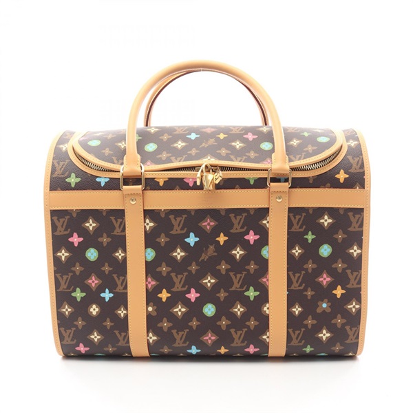 LOUIS VUITTON Sac Chien NM Handbag shoulder M47066 Monogram Craggy leather brown