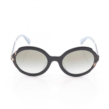 PRADA sunglasses Plastic Black Blue Used Women