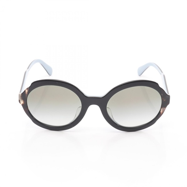 PRADA sunglasses Plastic Black Blue Used Women