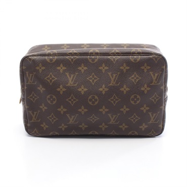 LOUIS VUITTON Trousse Toilette 28 Clutch Bag Pouch M47522 Monogram canvas Used