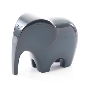 HERMES Paperweight Lao Lacquerwood Green Used unisex