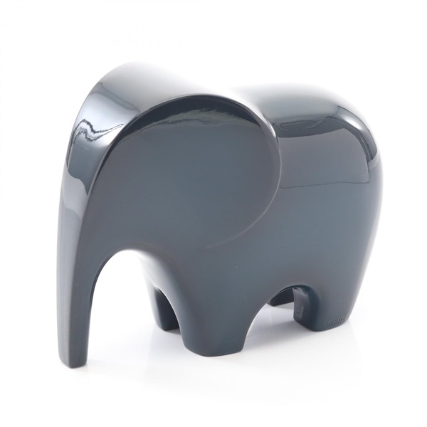 HERMES Paperweight Lao Lacquerwood Green Used unisex