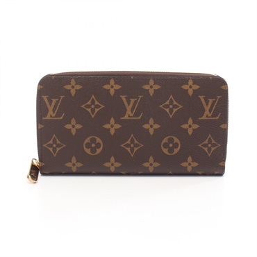 LOUIS VUITTON Zippy wallet Around long purse M42616 Monogram Brown LV