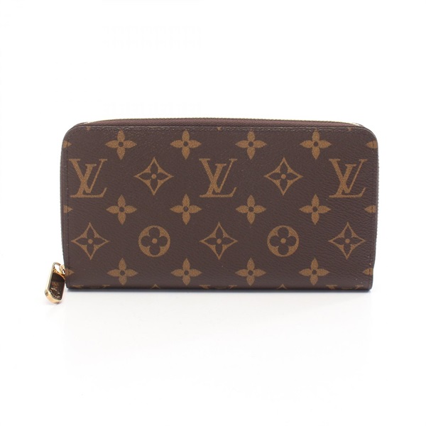 LOUIS VUITTON Zippy wallet Around long purse M42616 Monogram Brown LV