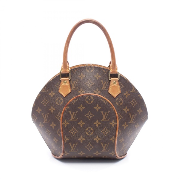 LOUIS VUITTON Ellipse PM Handbag M51127 Monogram canvas leather Brown Used Women