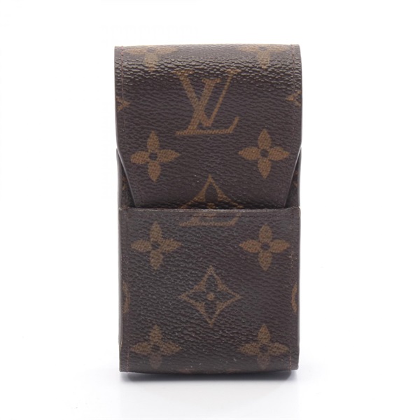 LOUIS VUITTON Etui cigarette cases M63024 Monogram Brown Used unisex