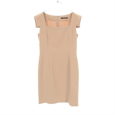 FOXEY NEW YORK Square neck Dress 26515 Polyester polyurethane #42 Used Women