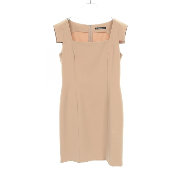 FOXEY NEW YORK Square neck Dress 26515 Polyester polyurethane #42 Used Women