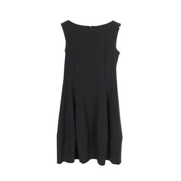 FOXEY NEW YORK Rainy Featherlight Dress 31457- polyester Navy Used Women