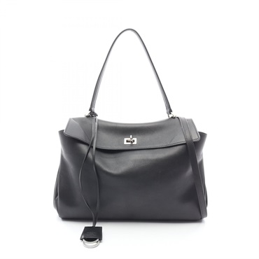 BALENCIAGA Rodeo Medium crossbody shoulder Handbag 7897722AA4V1000 leather black