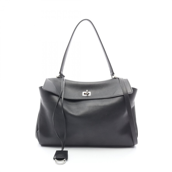 BALENCIAGA Rodeo Medium crossbody shoulder Handbag 7897722AA4V1000 leather black