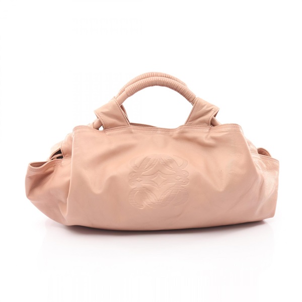 LOEWE Nappa Aire Handbag leather Pink GHW Used Women