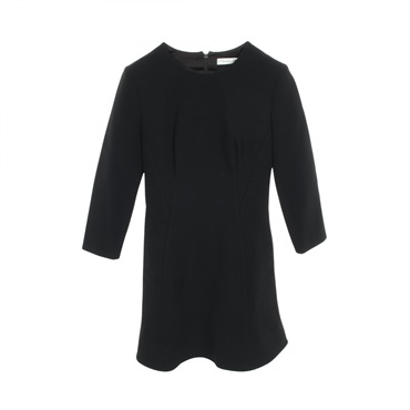 Christian Dior Dress 41925 wool Black #36 Used Women