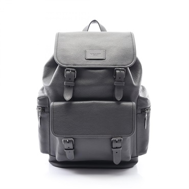 COACH Sprint Rucksack Backpack CT015 leather Gray Used mens